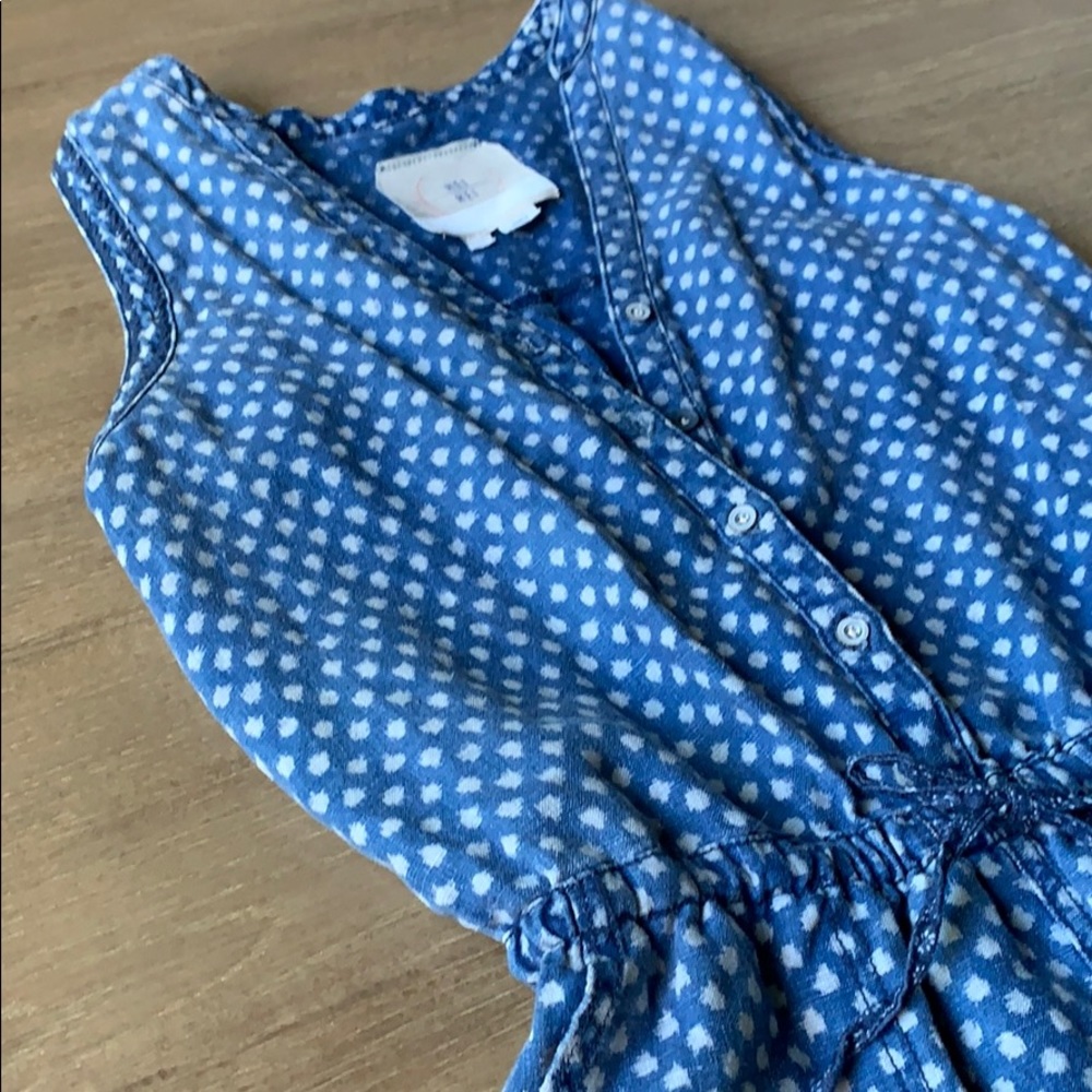 Hei Hei Anthropologie Chambray Linen Romper - Picture 3 of 16